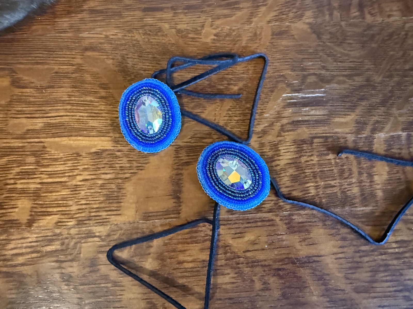 Blue and Turquoise Hair Ties