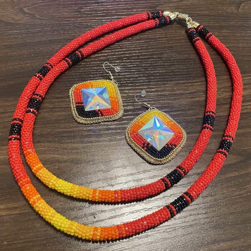 Fire Beadwork Set